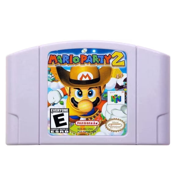 Mario Party 2 N64 Video Game Cartridge US Version for Nintendo 64Game Console