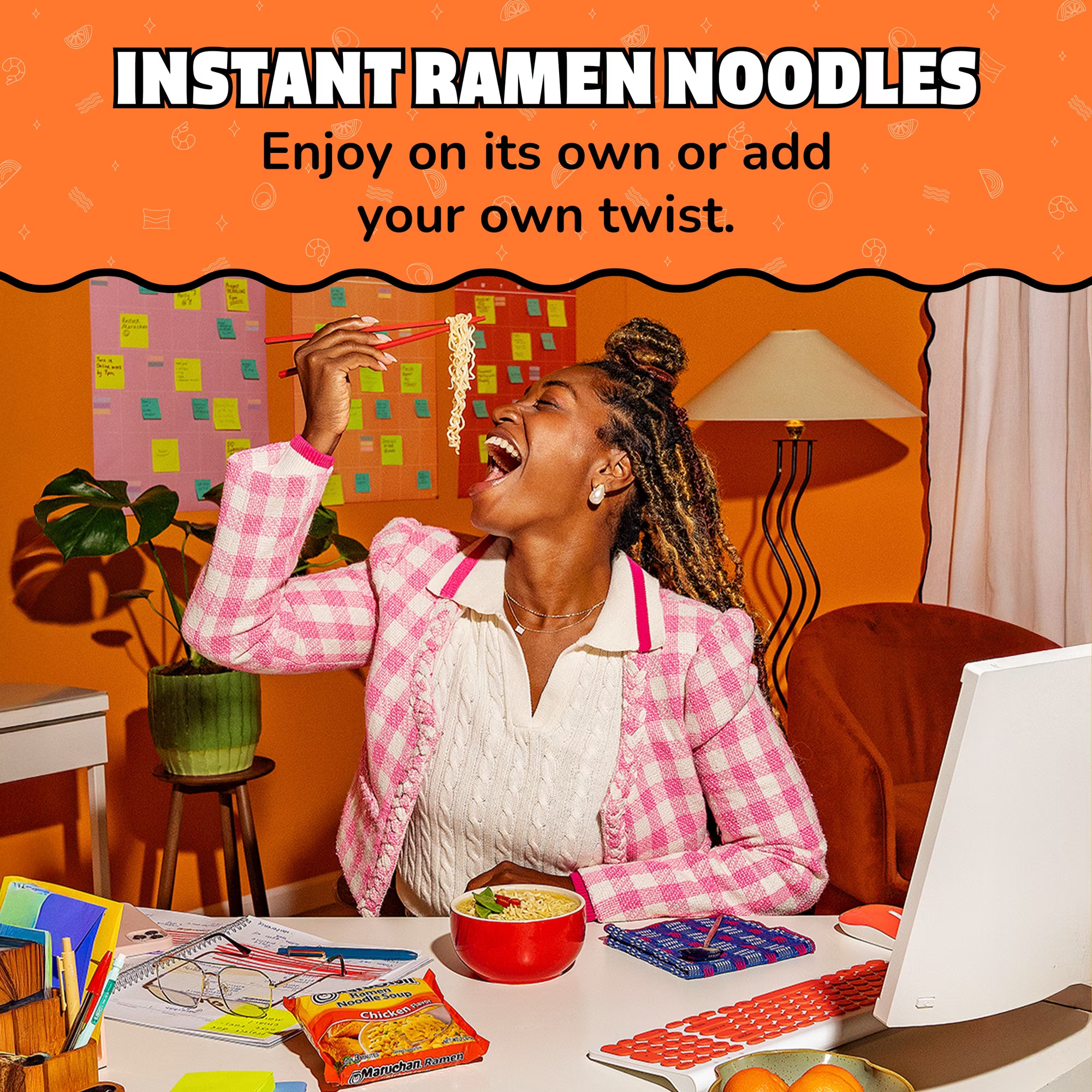 Maruchan Ramen Noodle Soup, Chicken Flavor Instant Noodles, 3 oz (Pack of 1)